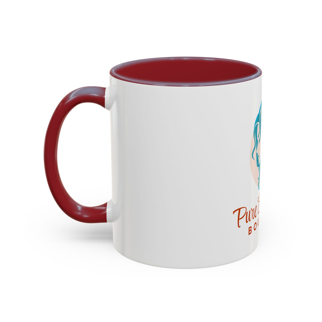Pure Essentials Boutique Accent Coffee Mug - Branded Logo Ceramic 11/15oz