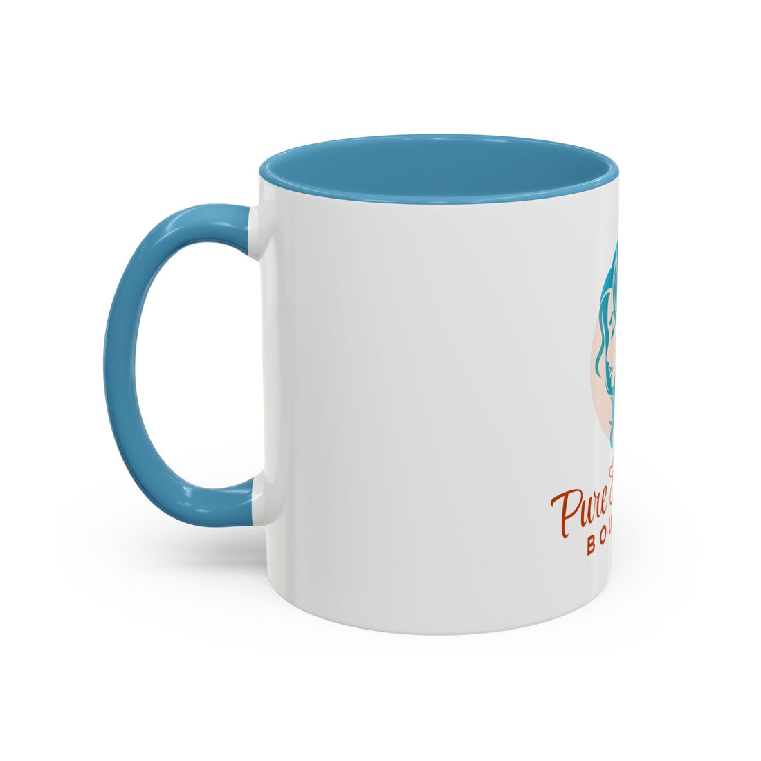 Pure Essentials Boutique Accent Coffee Mug - Branded Logo Ceramic 11/15oz