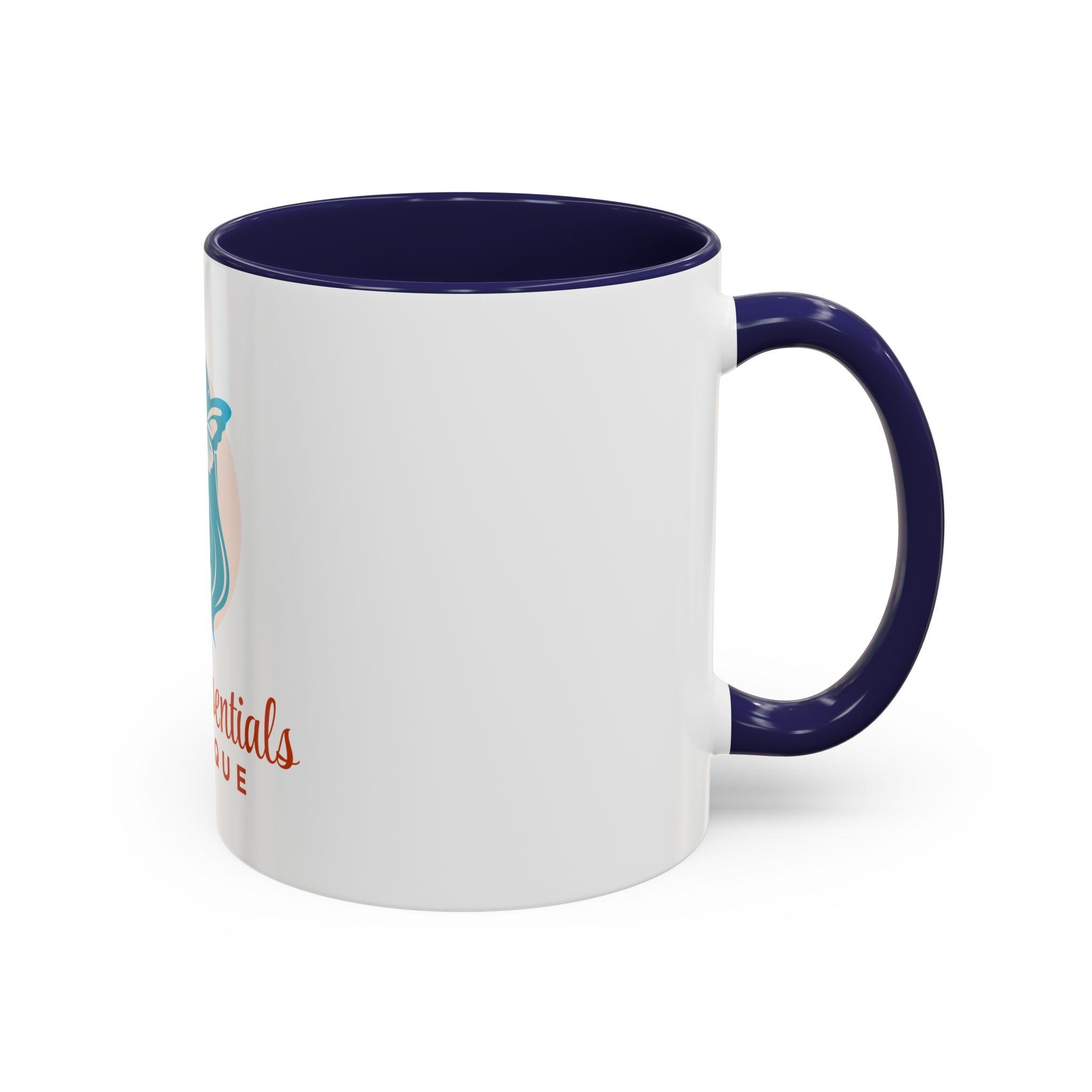 Pure Essentials Boutique Accent Coffee Mug - Branded Logo Ceramic 11/15oz