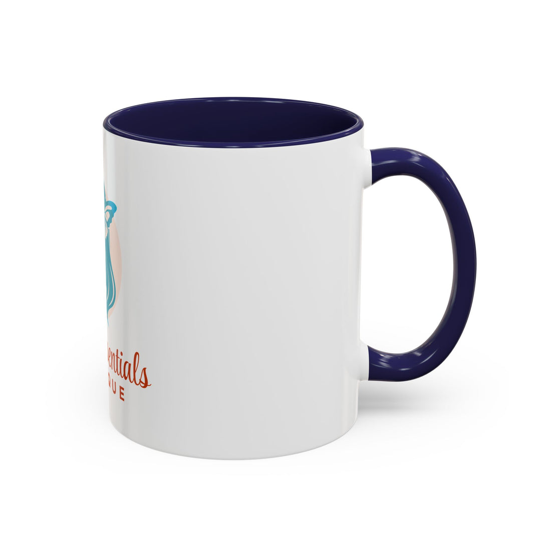 Pure Essentials Boutique Accent Coffee Mug - Branded Logo Ceramic 11/15oz