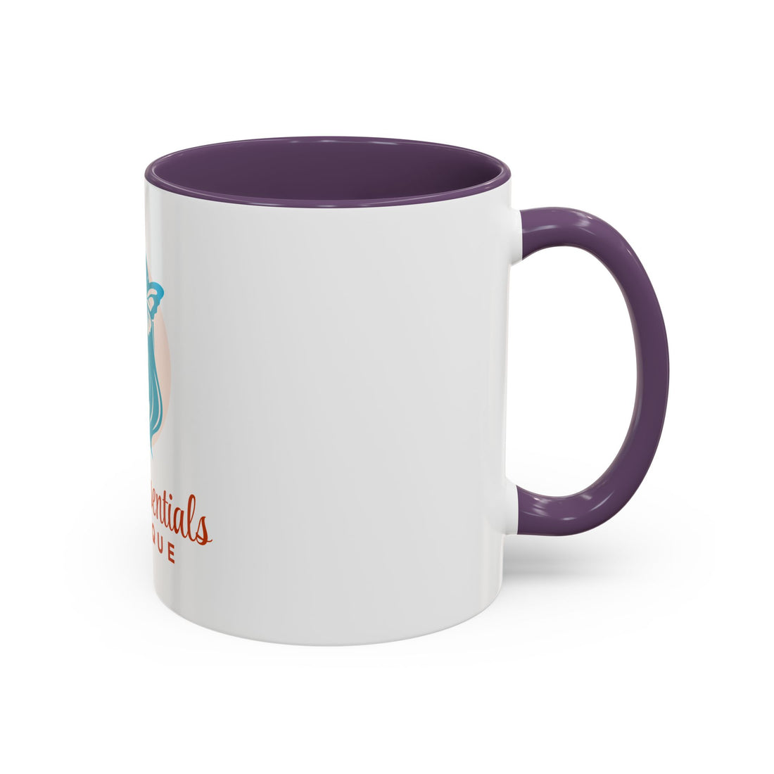 Pure Essentials Boutique Accent Coffee Mug - Branded Logo Ceramic 11/15oz