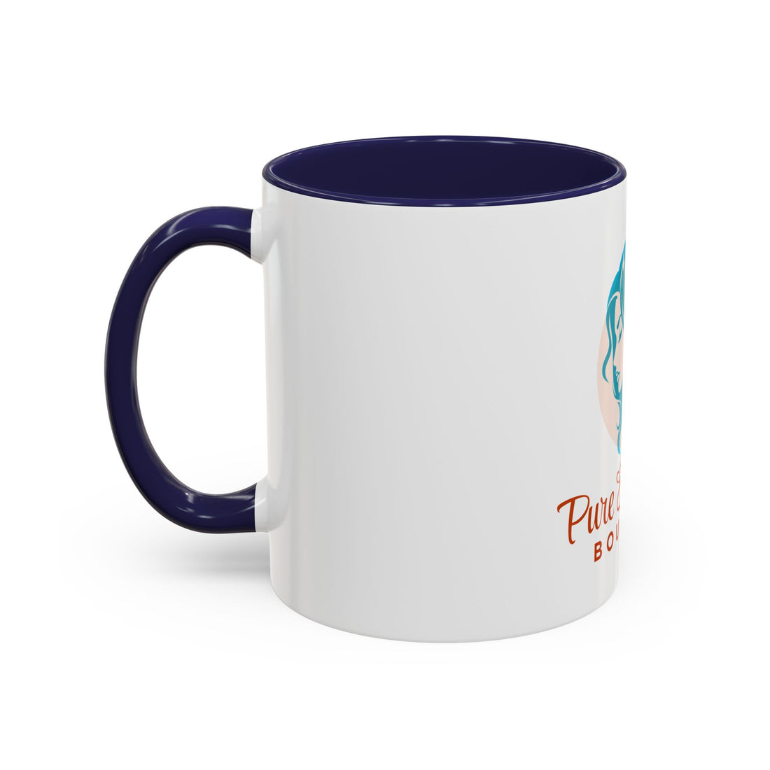 Pure Essentials Boutique Accent Coffee Mug - Branded Logo Ceramic 11/15oz