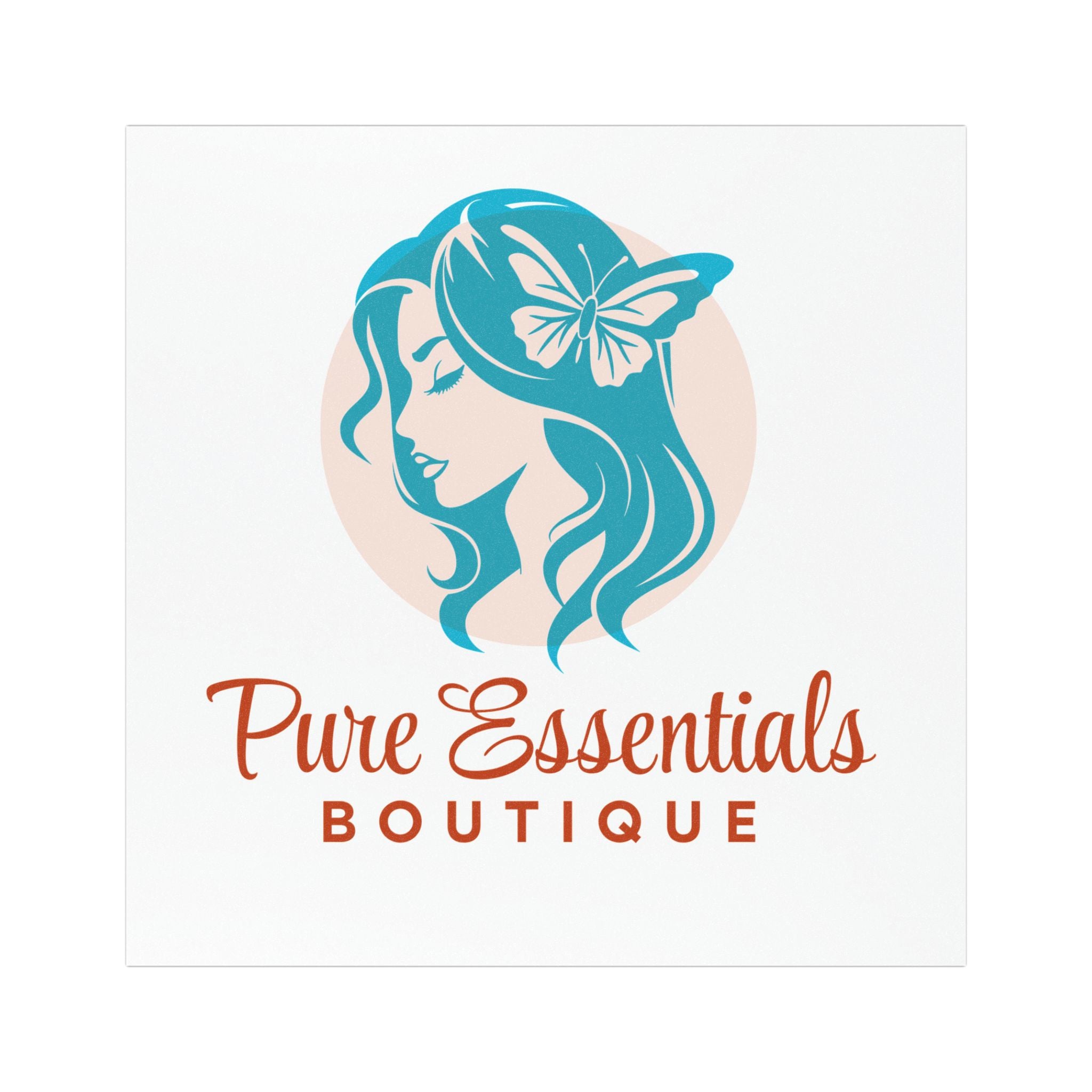 Car Magnet — Pure Essentials Boutique Logo Car Magnet