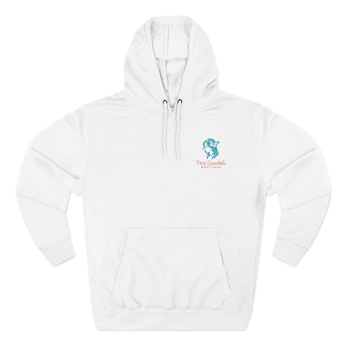 Three-Panel Fleece Hoodie