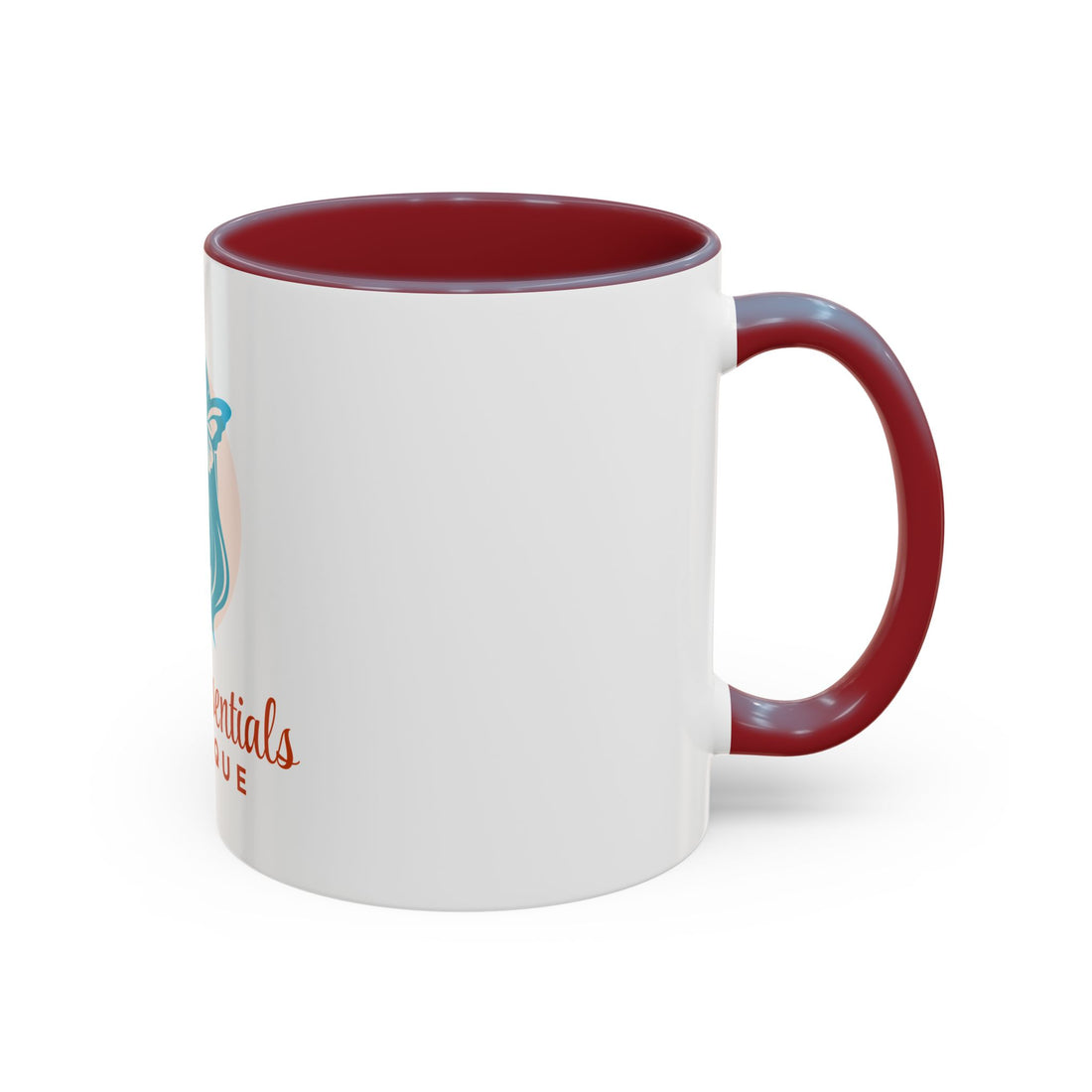 Pure Essentials Boutique Accent Coffee Mug - Branded Logo Ceramic 11/15oz