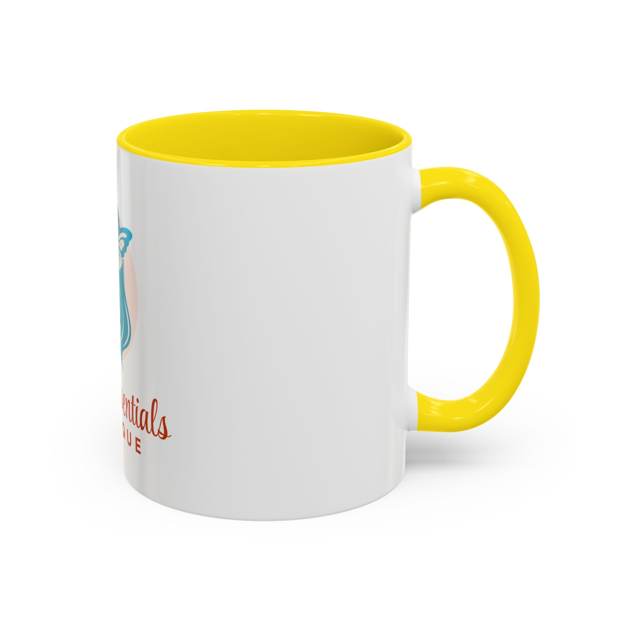 Pure Essentials Boutique Accent Coffee Mug - Branded Logo Ceramic 11/15oz