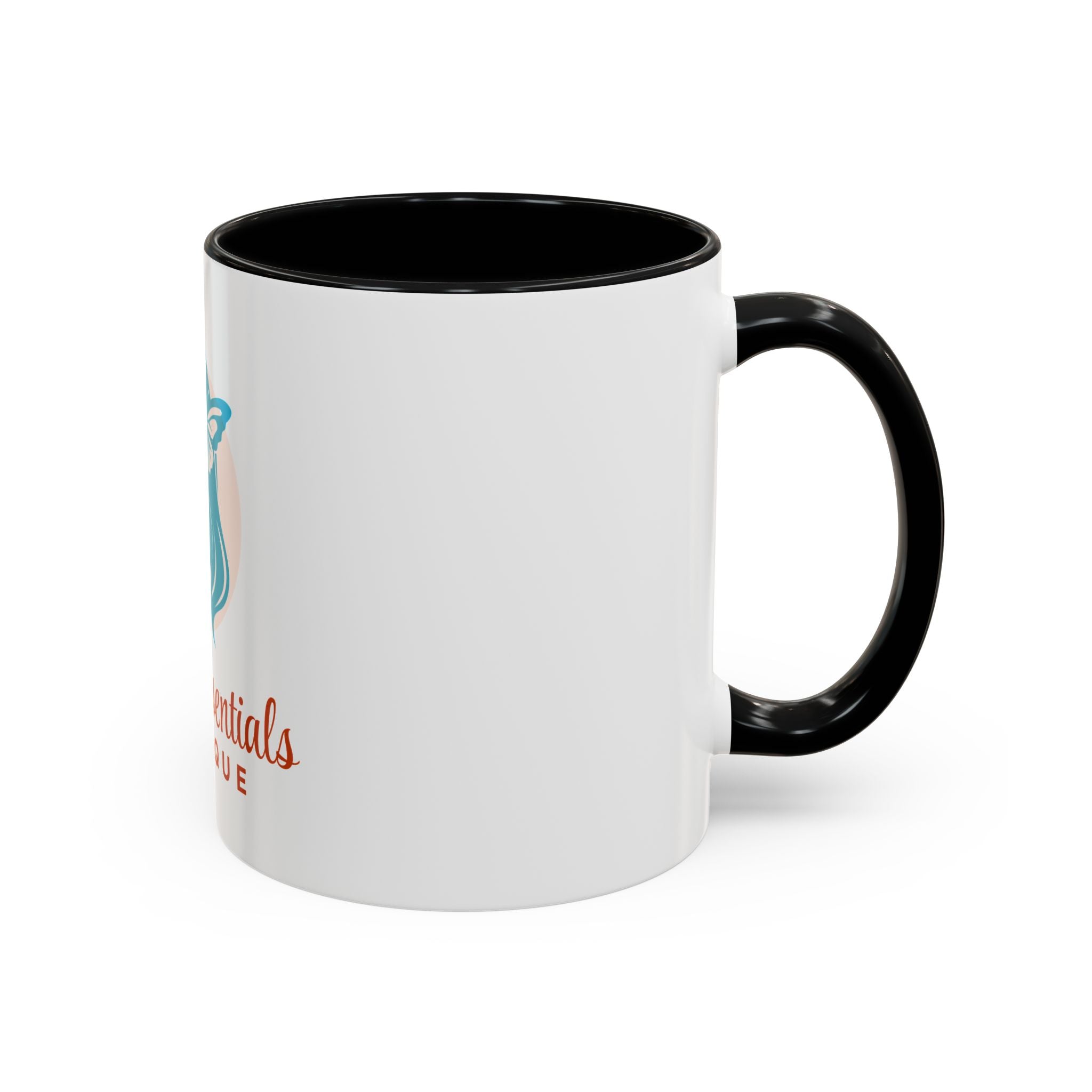Pure Essentials Boutique Accent Coffee Mug - Branded Logo Ceramic 11/15oz