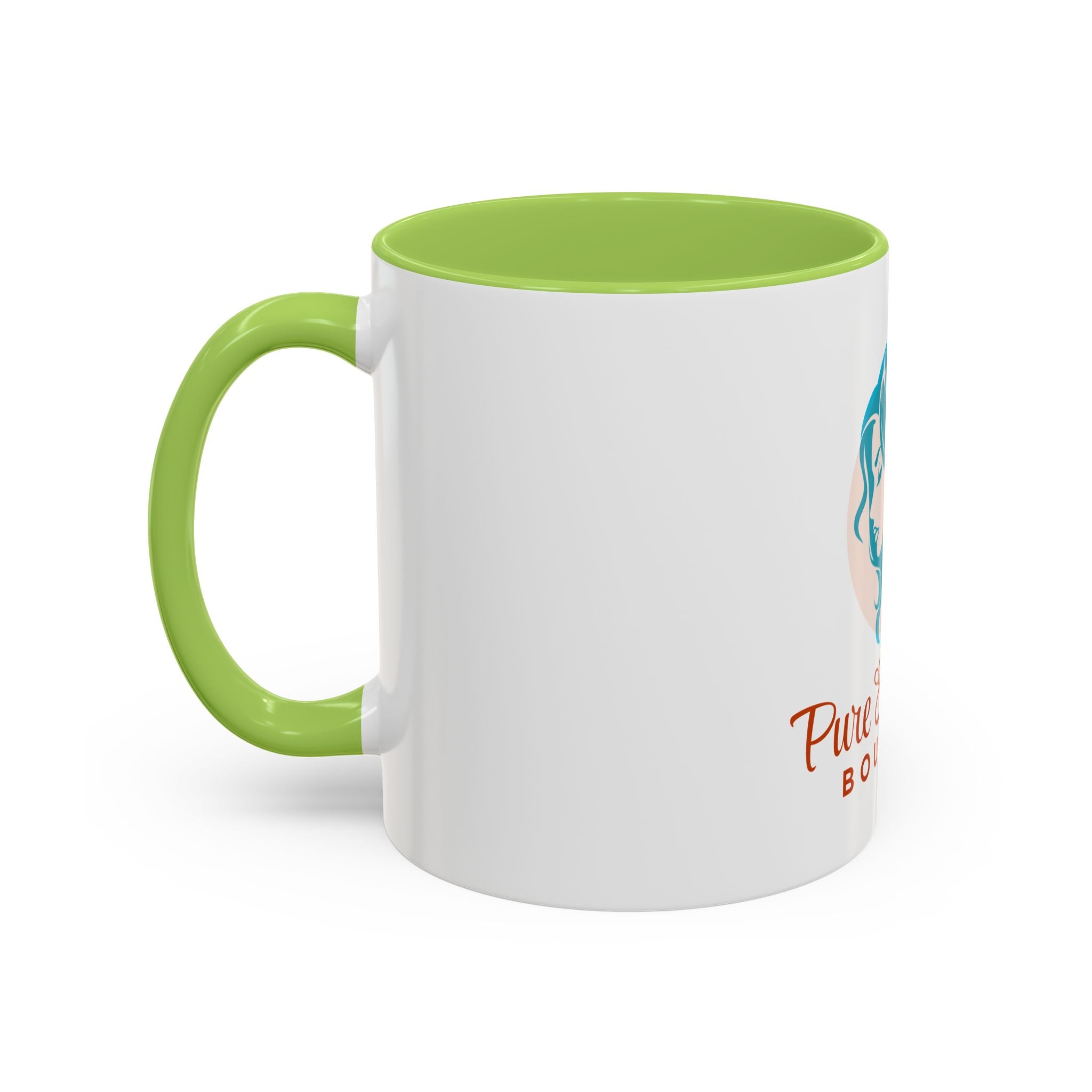 Pure Essentials Boutique Accent Coffee Mug - Branded Logo Ceramic 11/15oz
