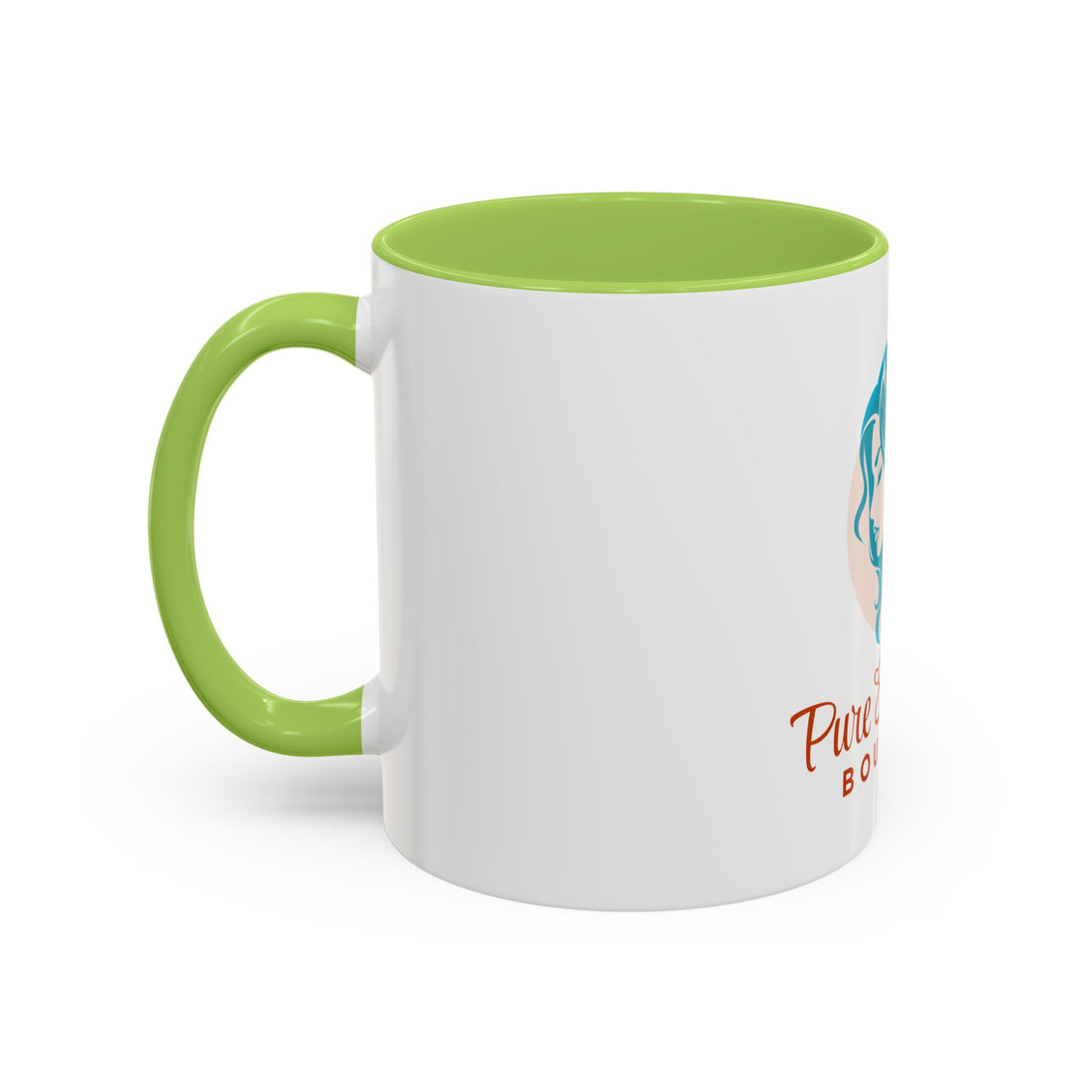 Pure Essentials Boutique Accent Coffee Mug - Branded Logo Ceramic 11/15oz