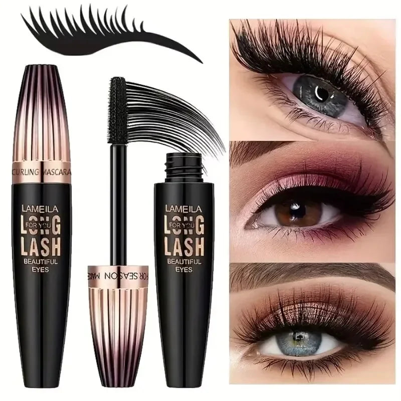Waterproof 4D Mascara – Volumizing & Curling