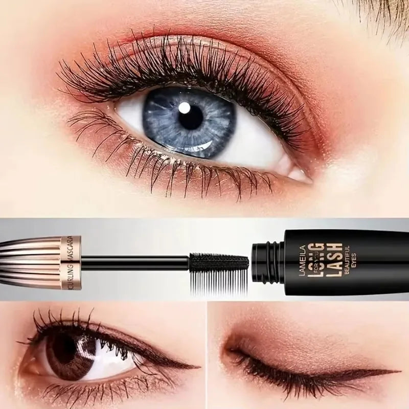 Waterproof 4D Mascara – Volumizing & Curling