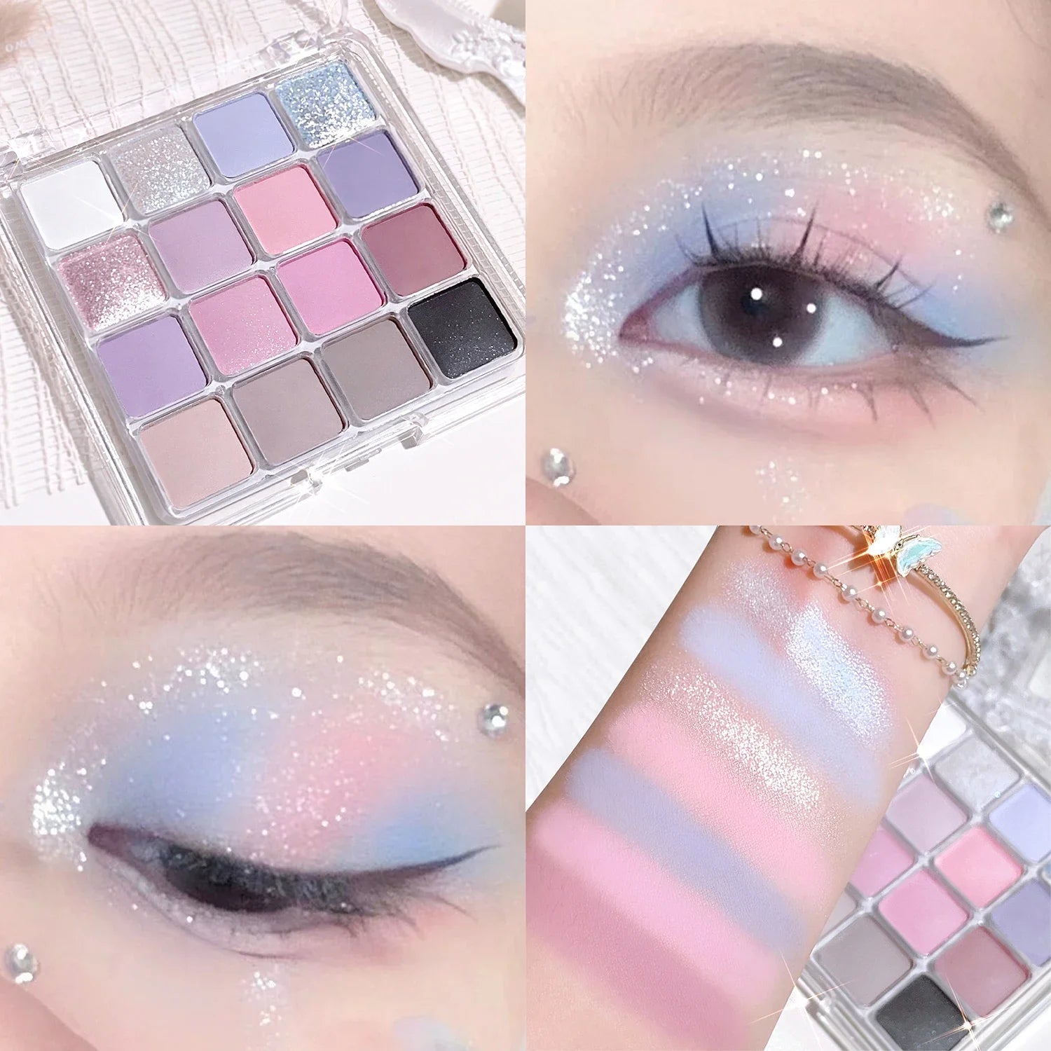 16-Color Sunset Magic Eyeshadow Palette