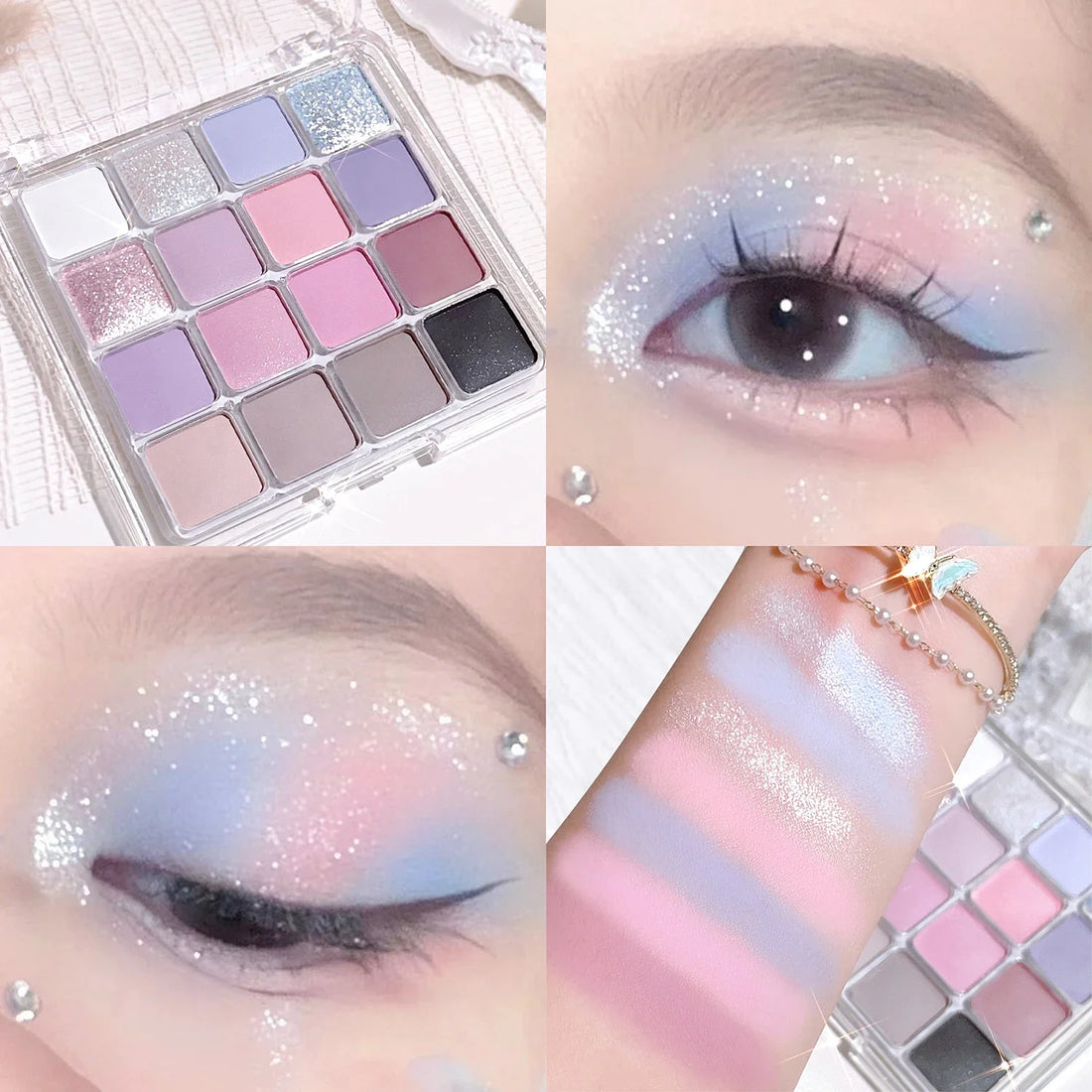 16-Color Sunset Magic Eyeshadow Palette